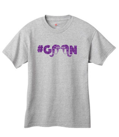 "Goon" with Ponytail Glitter T-Shirt - Youth