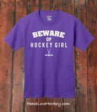 "Beware of Hockey Girl" T-Shirt - Youth
