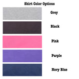 "Hockey" with Ponytail Glitter T-Shirt - Youth